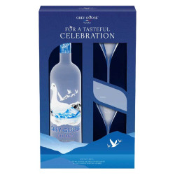 Grey Goose Vodka And Martini Cocktail Glasses Set