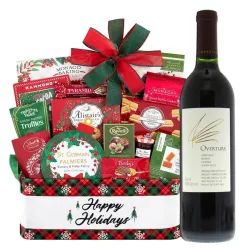 Holiday Season's special Opus One Overture Red Wine Gift Basket