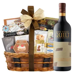 Quilt Napa Valley Cabernet Sauvignon And Bon Appetit Gift Basket