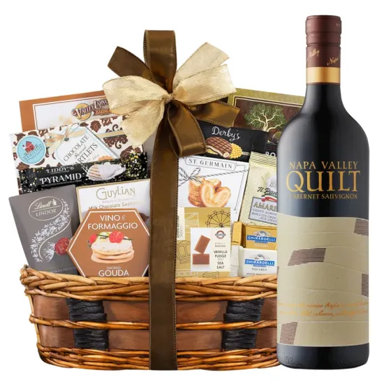 Quilt Napa Valley Cabernet Sauvignon And Bon Appetit Gift Basket