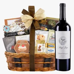 Stags' Leap Cabernet Sauvignon Wine And Bon Appetit Gourmet Gift Basket