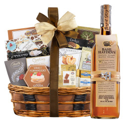 Basil Hayden’s Bourbon And Bon Appetit Gourmet Gift Basket