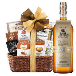 Basil Hayden’s Bourbon And Bon Appetit Gourmet Gift Basket