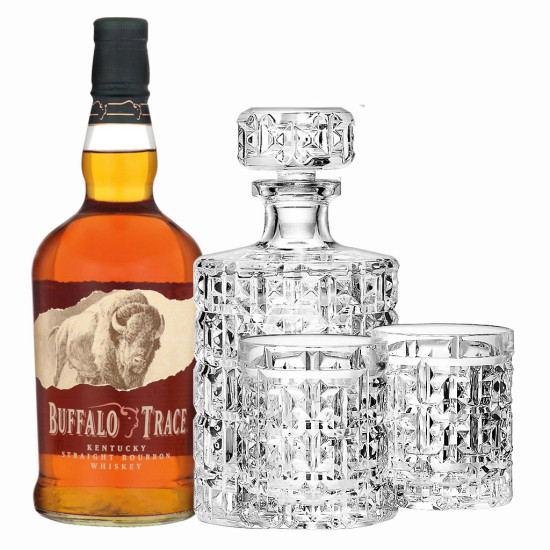 Buffalo Trace Bourbon And Tiffany True Barware Gift Set Buffalo Trace Bourbon And Tiffany True Barware Gift Set