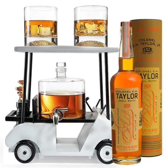 E.H. Taylor Bourbon And Golf Decanter Gift Set E.H. Taylor Bourbon And Golf Decanter Gift Set