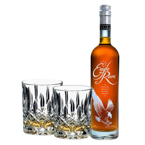 Eagle Rare 10 Year And Riedel Glasses Gift Set Eagle Rare 10 Year And Riedel Glasses Gift Set