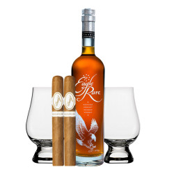 Eagle Rare Bourbon Gift Set with Glasses & Cigar