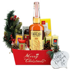 E.H. Taylor Bourbon Christmas Gift Basket