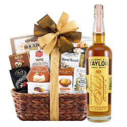 E.H. Taylor Jr. Small Batch Bourbon with Bon Appetit Gourmet Gift Basket