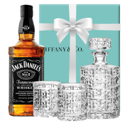 Jack Daniels and Tiffany True Barware Gift Set