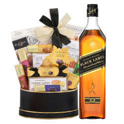 Johnnie Walker Black Label Gift Basket