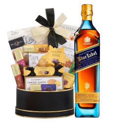 Johnnie Walker Blue Label Gift Basket