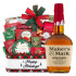 Maker's Mark Bourbon and Holiday Gift Basket