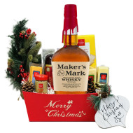 Maker's Mark Christmas Gift Basket
