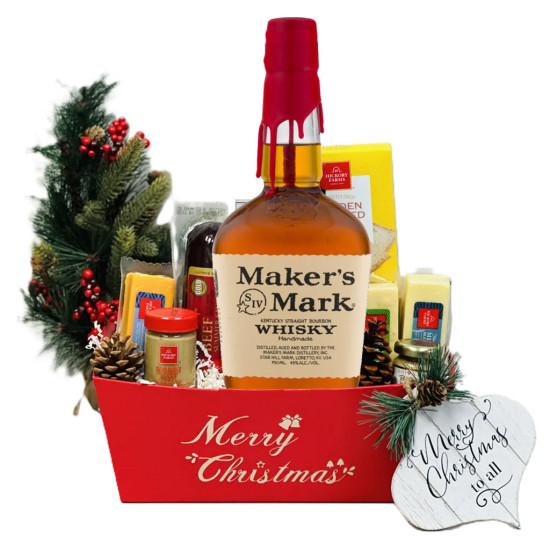 Maker's Mark Christmas Gift Basket Maker's Mark Christmas Gift Basket