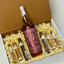 Redwood Empire Bourbon And Cigar Gift Set