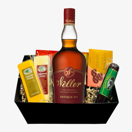 Weller Antique Bourbon Gift Basket Weller Antique Bourbon Gift Basket
