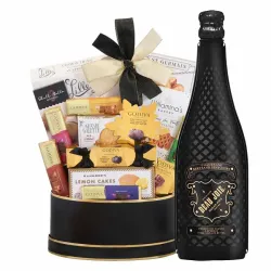 Beau Joie Sugar King Demi-Sec & Gold Celebration Gift Basket