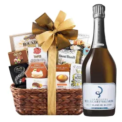 Billecart-Salmon blanc De Blancs And Bon Appetit Gift Basket