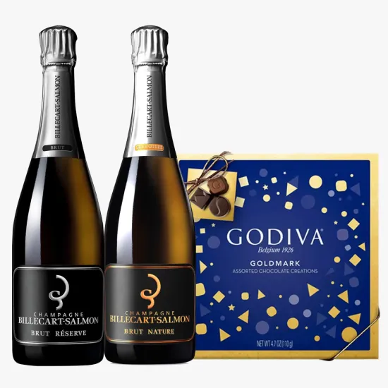 Billecart Salmon Brut Champagne Duo Gift Set