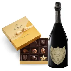 Dom Pérignon Champagne & Godiva Chocolates