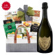 Dom Perignon Gourmet Delight Gift Basket with 1.5L bottle of Champagne