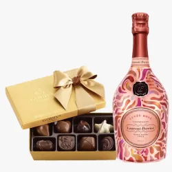Laurent Perrier Cuvee Rose Petal Robe Gift Set Laurent Perrier Cuvee Rose Petal Robe Gift Set