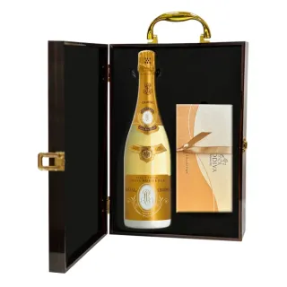 Louis Roederer Cristal Champagne And Godiva 8 Pc Gift Set