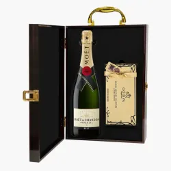 Moet & Chandon Imperial Brut Champagne and Chocolate Gift Box