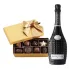Nicolas F Palmes Brut With Godiva 8 PC Chocolate Box