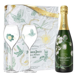 2015 Perrier-Jouet Belle Epoque Champagne And Flute Gift Set
