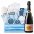Veuve Clicquot Rose Champagne And Spa Gift Basket