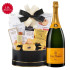 Veuve Clicquot Brut (1.5L Magnum) And Assorted Godiva Chocolate Gift Basket