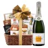 Veuve Clicquot Demi Sec Champagne and Bon Appetit Gift Basket