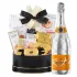 Veuve Clicquot Rich Champagne And Golden Gift Basket