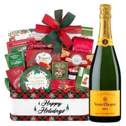 Holiday Season's Special Veuve Clicquot Gift Basket