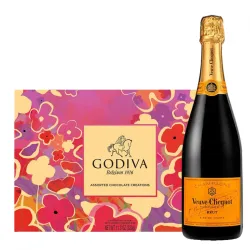 Veuve Clicquot And Godiva 26 Pcs Chocolate Gift Set