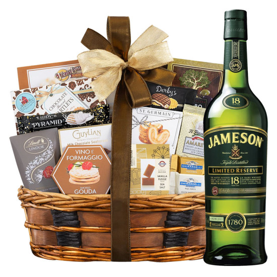 Jameson 18 Year Old Irish Whiskey And Bon Appetit Gourmet Gift Basket Jameson 18 Year Old Irish Whiskey And Bon Appetit Gourmet Gift Basket