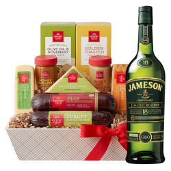 Jameson 18 Year Old Irish Whiskey And Cheese Gift Basket