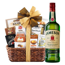 Jameson Irish Whiskey And Bon Appetit Gourmet Gift Basket