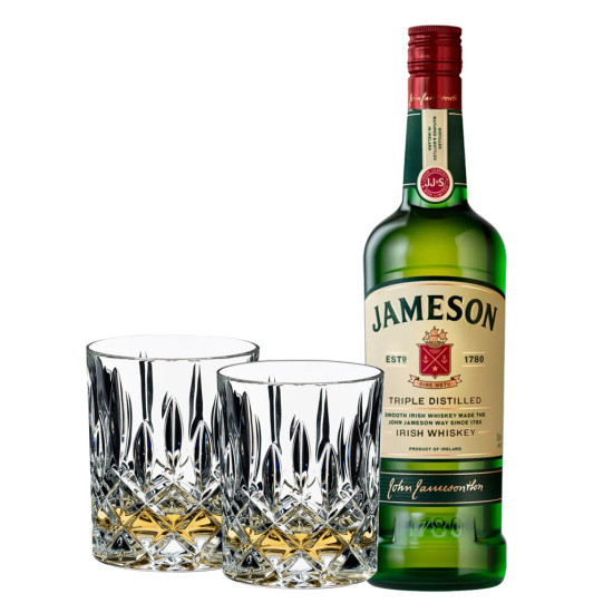 Jameson Whiskey And Riedel Glasses Gift Set Jameson Whiskey And Riedel Glasses Gift Set