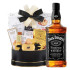 Jack Daniels Black Label Tennessee Whiskey Gift Basket