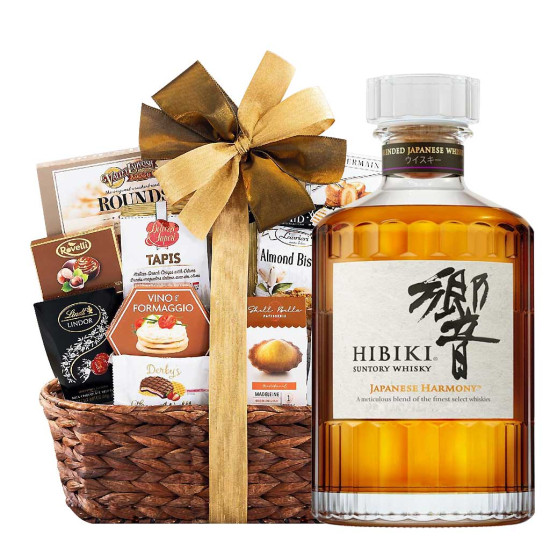 Hibiki Japanese Harmony Whisky And Bon Appetit Gourmet Gift Basket