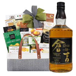 Kurayoshi Whisky (Matsui Shuzo) and Gourmet Delight Gift Basket