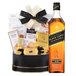 Johnnie Walker Black Label Gift Basket